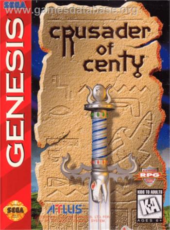 Cover Crusader of Centy for Genesis - Mega Drive